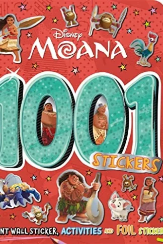 1001 Stickers: Disney Moana (Colouring, Activities & Foil St