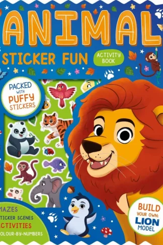 Animal Sticker Fun (Activity Book)(Build Your Own: Lion Mode