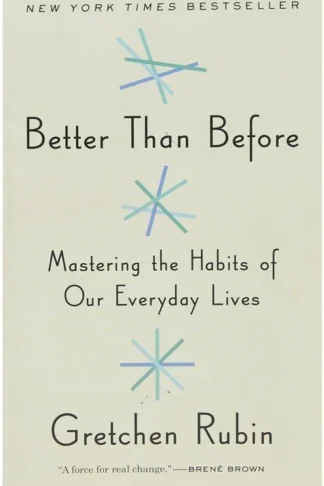 Better Than Before