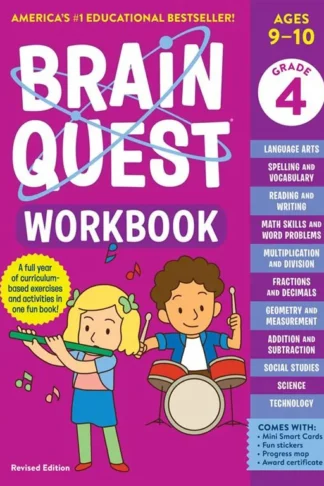 Brain Quest: Workbook: Grade 4 (Age: 9-10)(Revised Edition)