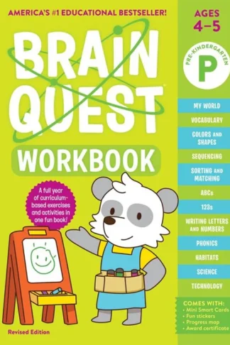 Brain Quest: Workbook: Pre-K (Age: 4-5)(Revised Edition)