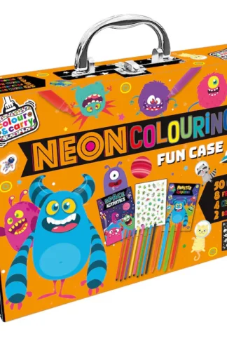 Colour & Carry: Neon Colouring Fun Case