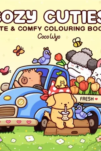 Cozy Cuties: Cute & Comfy Colouring Book