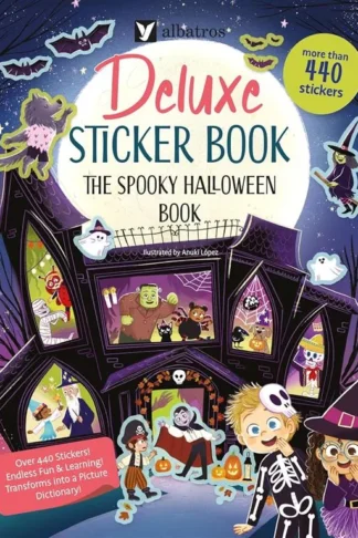 Deluxe Sticker Book: The Spooky Halloween Book