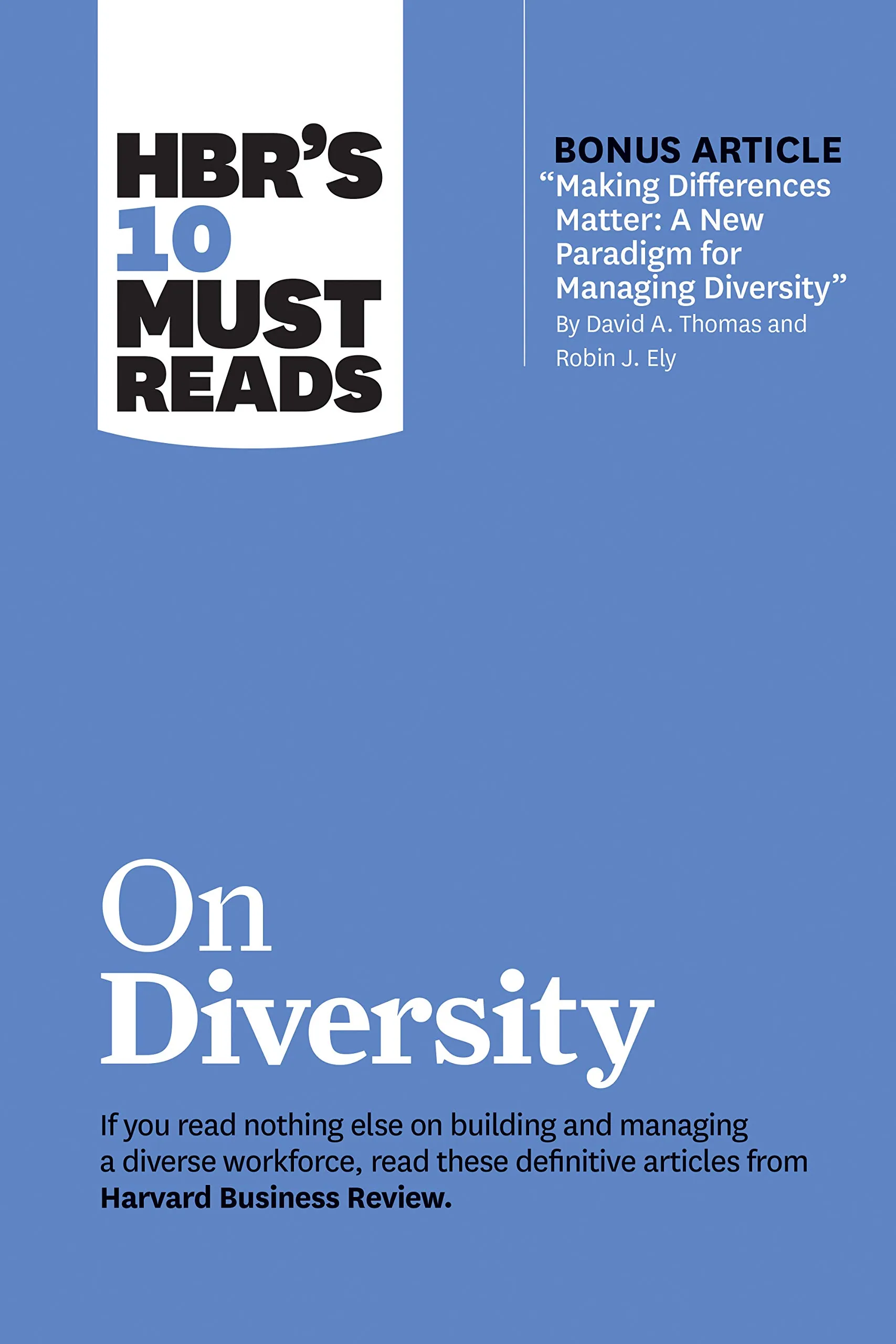HBR's 10 Must Reads on Diversi