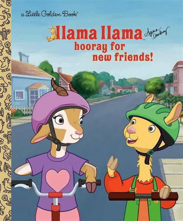 Little Golden Book: Llama Llama: Hooray for New Friends!