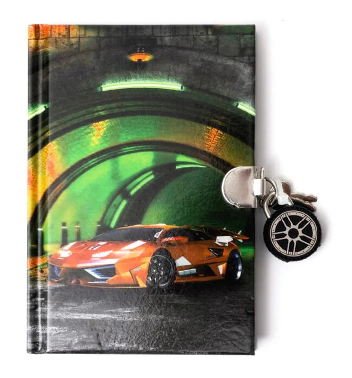 Orange Race Car
