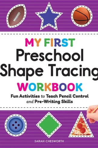 Preschool Shape Tracing Workbook