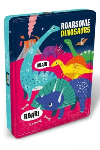 Roarsome Dinosaurs Tin of Book