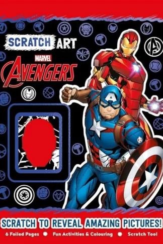 Scratch Art: Marvel Avengers